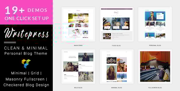 Writepress Personal Blog and Magazine WordPress Theme Logo